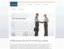 Tablet Screenshot of octs.de